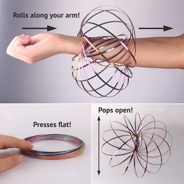 Flow Ring Kinetic Spring Toy